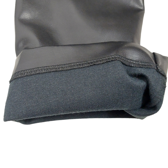 Bagatelle Collection Faux Leather Vegan Paperbag Pants - Picture 9 of 12